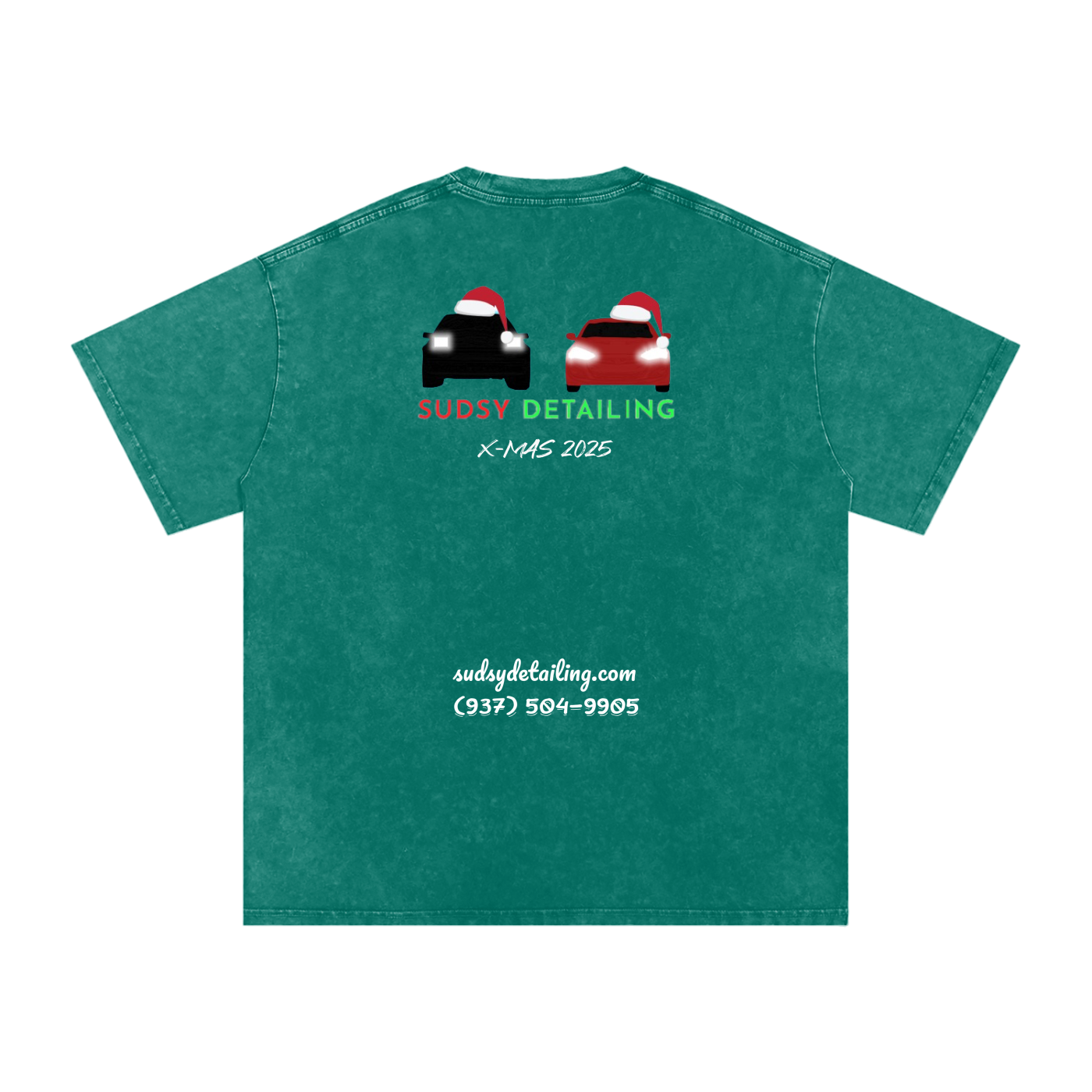 XMAS-2025! Snow Washed Oversized T-Shirt